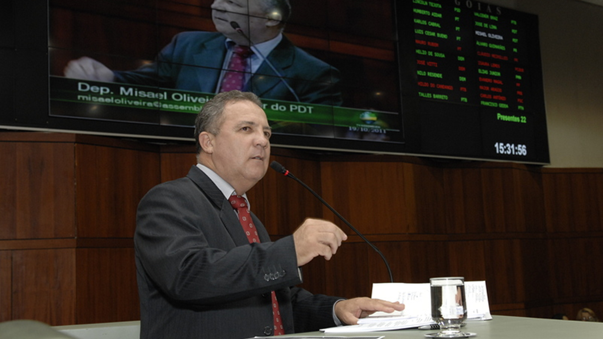 Misael Oliveira 2010 - Terceiro Mandato Parlamento